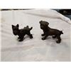 Image 1 : 2 CAST IRON DOOR STOP DOGS