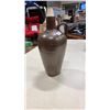 Image 8 : 2 SIGNED BROWN POTTERY JUGS AND ANTIQUE PORTUGESE JUG