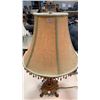 Image 8 : ART DECO CANDLEABRA STYLE TABLE LAMP W/ ORIGINAL SILK CORD