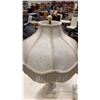 Image 8 : ORNATE MARBLE LAMP W/ ORNATE SHADE