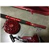 Image 2 : TED PECK PACKER COMBINATION FLY-SPIN FISHING ROD W/ REELS