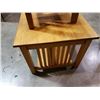 Image 2 : 2 MISSION OAK STYLE END TABLES