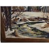 Image 2 : LARGE THOMAS KEITH ROBERTS SILK SCREEN OIL ON BOARD 30"X40" SIGNED
