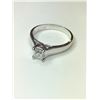 Image 2 : 14K White Gold Diamond Engagement Ring