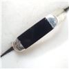 Image 2 : Silver Onyx Ring (~Size 7), Suggested Retail Value $160
