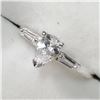 Image 2 : Silver Cubic Zirconia Ring (~Size 7), Suggested Retail Value $160