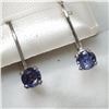 Image 2 : Silver Iolite Earrings, Suggested Retail Value $80
