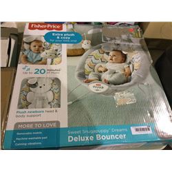 fisher-Price Sweet Snugapuppy Dreams Deluxe Bouncer