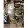 Image 1 : Round Glass Top Table