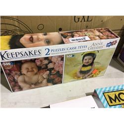 Keepsakes Anne Geddes 2 Puzzle Pack