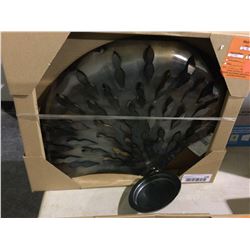 Elements Metal Fan Wall Sconce Lot of 2