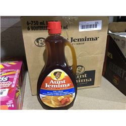Case of Aunt Jemima Lite Syrup (6 x 750mL)