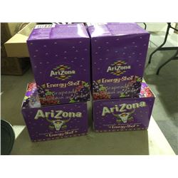 Arizona Grapeade Energy Lot of 4