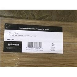 Leadvision Acacia Casing Moulding (4" x 5/8" x 8')