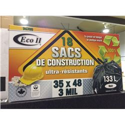 Eco II 18 Heavy Duty Construction Bags (133L)