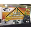 Image 1 : Eco II 18 Heavy Duty Construction Bags (133L)