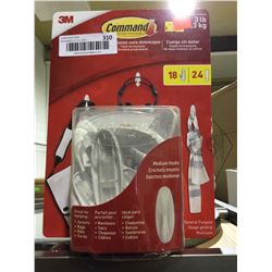3M Command Medium Size Hooks