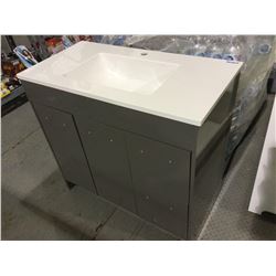 36 inch single sink vanity cabinet new