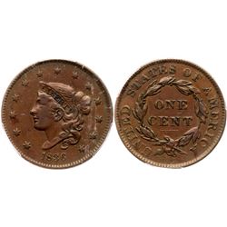 1836 N-5 B/B VF25 PCGS XF40