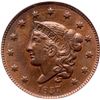 Image 2 : 1837 N-4 C/C AU55 PCGS MS62BN