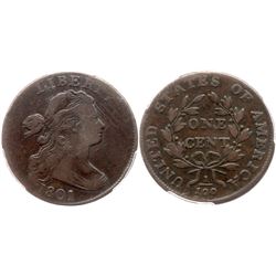1801 S-213 F12 PCGS F12