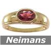 Image 1 : USGL Certified 1.00 ct Pink Tourmaline Ring 14kt Gold