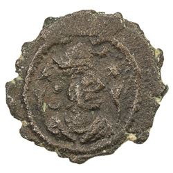 SASANIAN KINGDOM: Kavad, 488-497, 499-531, AE pashiz (0.79g). VF