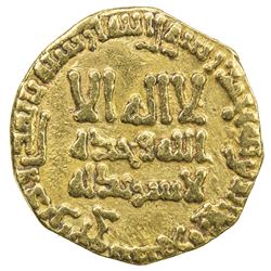 ABBASID: al-Mansur, 754-775, AV dinar (3.97g), NM, AH145. VF