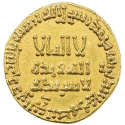 ABBASID: al-Mahdi, 775-785, AV dinar (4.22g), NM, AH161. EF