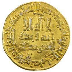 ABBASID: al-Rashid, 786-809, AV dinar (4.16g), NM, AH179. F-VF