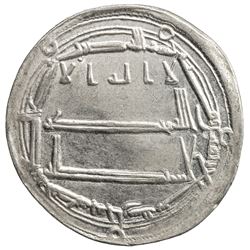 ABBASID: al-Rashid, 786-809, AR dirham (2.92g), Jurjan, AH187. EF