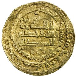 ABBASID: al Mu'tasim, 833-842, AV dinar (3.67g), Misr, AH224. F