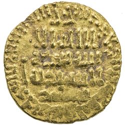UMAYYAD OF SPAIN: 'Abd al-Rahman III, 912-961, AV 1/4 dinar (1.01g), al-Andalus, DM. VF-EF