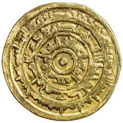 FATIMID: al-Mu'izz, 953-975, AV dinar (4.06g), Misr, AH362. F
