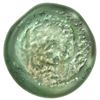 Image 2 : FATIMID: al-Zahir, 1021-1036, glass weight or jeton (5.94g), VF