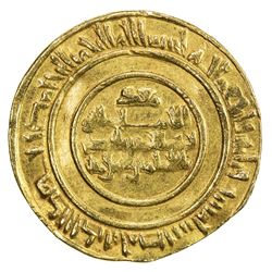 FATIMID: al-Mustansir, 1036-1094, AV dinar (4.17g), Misr, AH436. VF