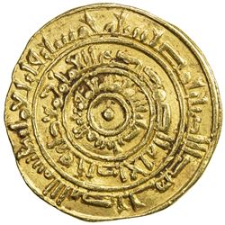 FATIMID: al-Mustansir, 1036-1094, AV dinar (4.13g), Misr, AH450. VF