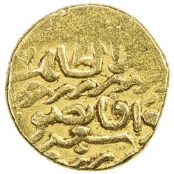 BURJI MAMLUK: Qansuh I, 1498-1500, AV ashrafi (3.32g), NM, ND. F-VF