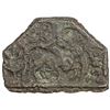 Image 2 : KAUSAMBI: Radhamitra, 1st century BC, cast AE hexagonal unit (3.82g). VF