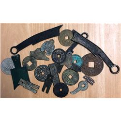 CHINA: LOT of 46 charms and amulets