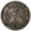 Image 2 : ANHWEI: Kuang Hsu, 1875-1908, AR 10 cents, ND (1897). PCGS VF35