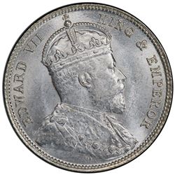 HONG KONG: Edward VII, 1901-1910, AR 20 cents, 1902