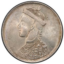 TIBET: AR rupee, Chengdu mint, ND (1911-33). PCGS MS62