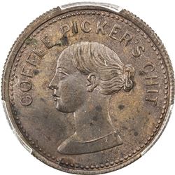 CEYLON: AE 4 1/2 pence, ND. PCGS MS62