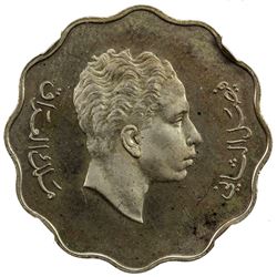 IRAQ: Faisal II, 1939-1958, CN 10 fils, 1953/AH1372. NGC PF65