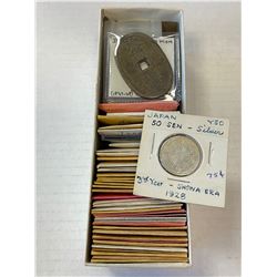 JAPAN: LOT of 52 coins
