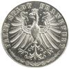 Image 1 : FRANKFURT AM MAIN: Free City, AR 2 gulden, 1855, KM-353, 300th Anniversary Religious Peace, ICG MS62
