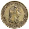 Image 1 : GREAT BRITAIN: George III, 1760-1820, AE imitation halfpenny (7.78g), 1807. VF