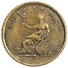 Image 2 : GREAT BRITAIN: George III, 1760-1820, AE imitation halfpenny (7.78g), 1807. VF