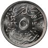 Image 2 : EGYPT: Fuad I, as King, 1922-1936, 5 milliemes, AH1352/1933-H. PCGS SP